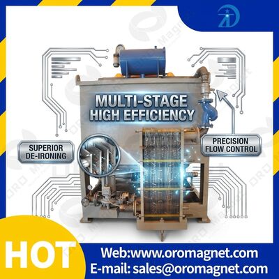 150 Kg Magnetic Separation Equipment Capacity 1-10 Tons Per Hour Installation Technical Guidance Supporting Material Recovery
