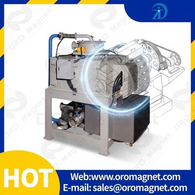 Uniform Magnetic Field Distribution High Gradient Magnetic Separator with High Magnetic Strength Providing Separation Performance