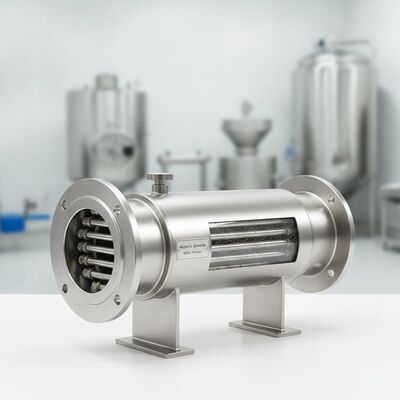 Stainless Steel Permanent Magnetic Separator Featuring Customized Design and Flange Connection Mode for Material Separation